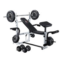 ホームビルダーパック ラバーバーベルセット140kg