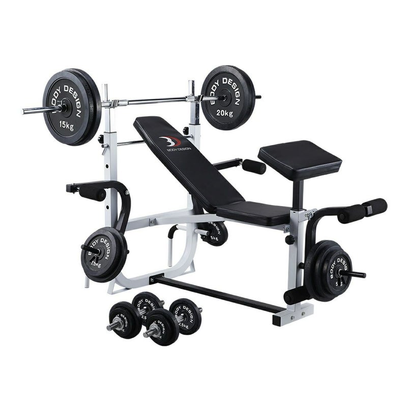 ホームビルダーパック ラバーバーベルセット140kg