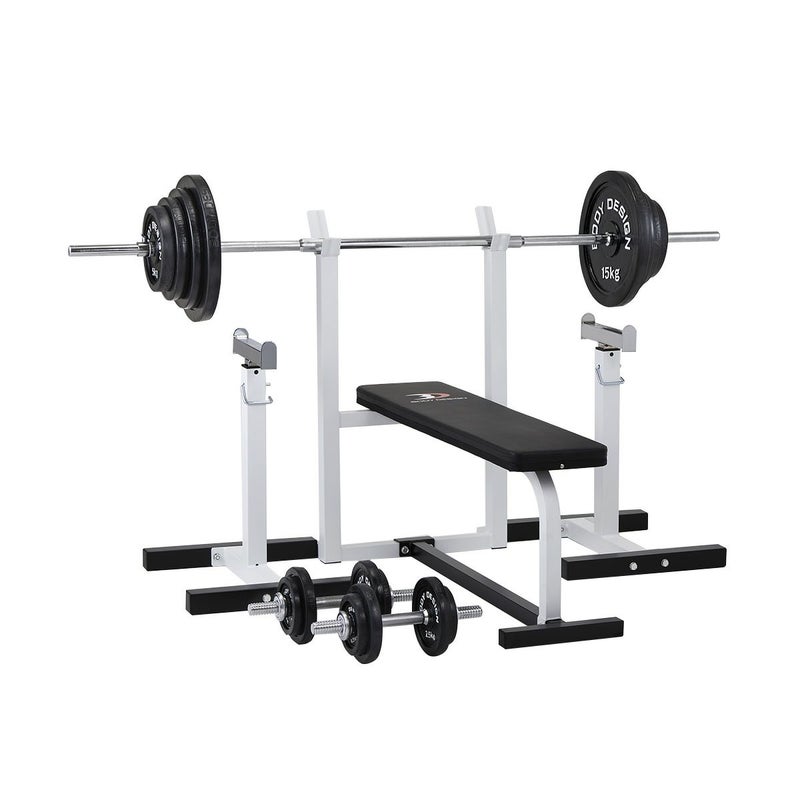 セーフティパックⅠ/ ラバーバーベル100kgセット