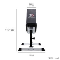 サイズ：フラットインクラインベンチ