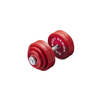 レッドラバーダンベルセット 30kg