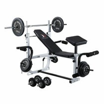 ホームビルダーパック / ラバーバーベルセット100kg / シャフト200cm