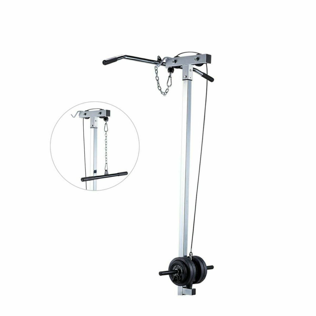ホームビルダーパックⅡ/ ラット付：ラバーバーベル100kg / シャフト